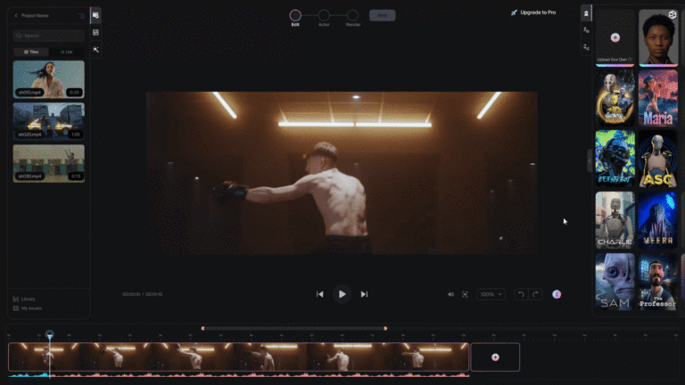 AI Motion Capture - Autodesk Flow Studio